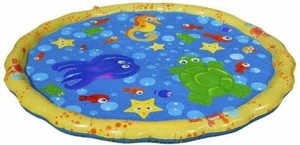 Splash N' Fun Outdoor Inflatable Sprinkler Mat for Toddlers, Boys, and Girls - Picture 1 of 7