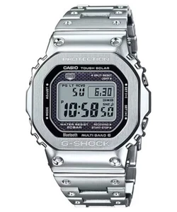 NUOVO Orologio Uomo Casio G-Shock FULL METAL Bluetooth World Time Digitale GMWB5000D-1 - Foto 1 di 4