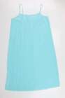 Marks and Spencer Womens Blue Polyester Slip Dress Size 16 Square Neck Pullover
