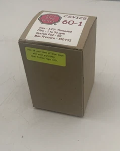CYCLE STOP VALVE CSV125 60-1 CONSTANT PRESSURE VALVE - Picture 1 of 6