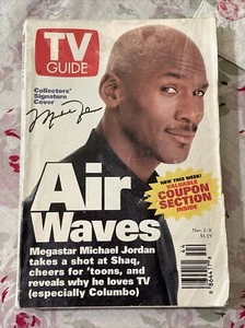 TV GUIDE Nov 2-8 1996 Michael Jordan Shaq Northern Alabama Edition - Imagen 1 de 3