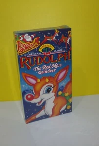 Sealed NEW 1992 Good Times Video VHS Tape Rudolph Red Nosed Reindeer - Picture 1 of 2