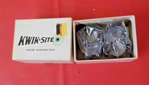 Kwik-Site See-Thru Scope Mount KS-HUS - Gloss Black, 1" rings - Picture 1 of 4