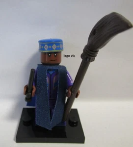 Lego 71028 Minifig Figurine Série Harry Potter 2- Kingsley Shackle socle + fiche - Imagen 1 de 2