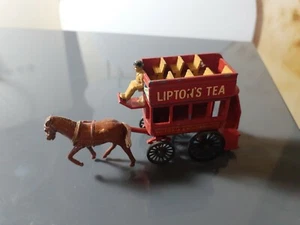 Liptons Tea Trollybus No 12 Hecho por Lesney - Imagen 1 de 4