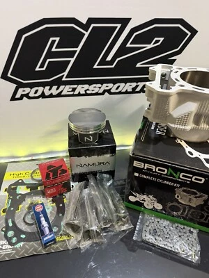 Suzuki DRZ 400 Top End Rebuild Kit- STD  Cylinder Piston Valves Chain Gaskets - Image 1 of 4