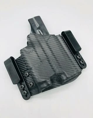 Taurus G2C / G3C con Mini Luz Olight Baldr - Funda Kydex IWB Negro Carbono EE. UU. Foto 1 de 4