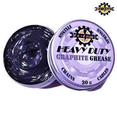 GRAPHITE GREASE Heavy Duty All Purpose Chains Bearings Springs Gears Cables 30g - Image 1 of 4