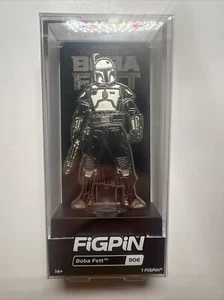 FigPin Star Wars Celebrations 2022 esclusivo Boba Fett #906 SDCC - Foto 1 di 2