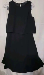 Womans Banana Republic Black Sleeveless Dress Size 2 - Picture 1 of 5
