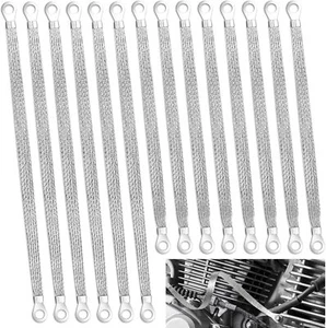 14pcs Ground Straps, 10/12 inch Engine Universal Automotive Ground Strap Kit ... - Picture 1 of 3
