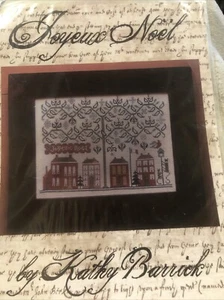 Joyeux Noel Cross Stitch By Kathy Barrick - Picture 1 of 3