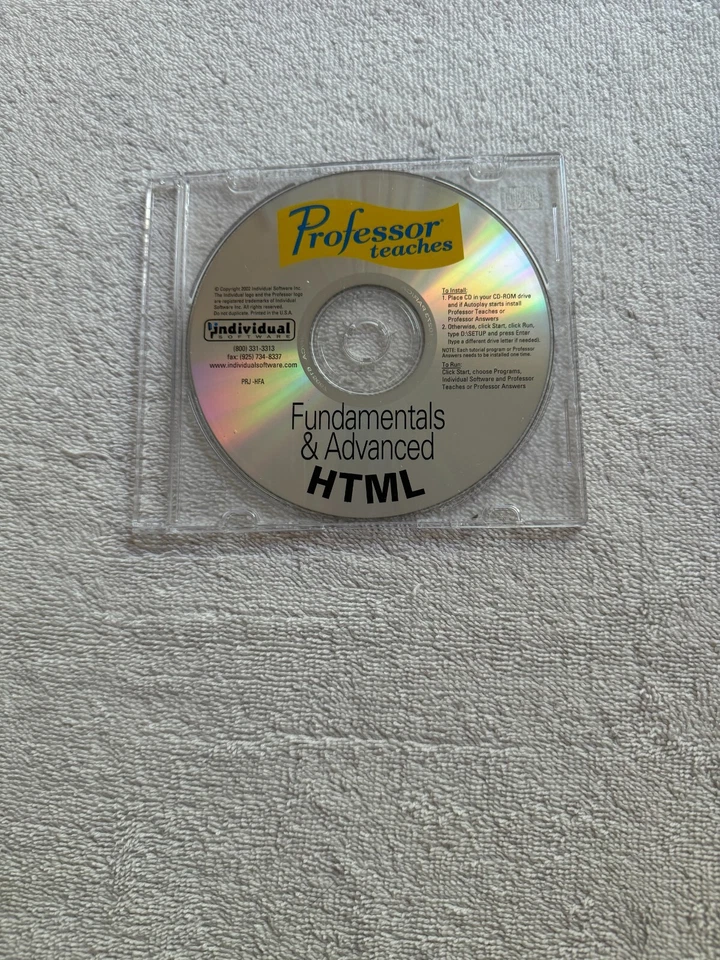 Professor Teaches Fundamentals & Advanced HTML - Image 1 of 1