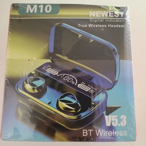 Wireless Earbuds Bluetooth M10 Damix V5.3 BT Wireless iOS/Android BNIB - Picture 1 of 3