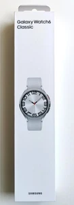 Samsung Galaxy Watch6 Classic SM-R960 47mm WiFi Silver Smartwatch -NEU OVP - Bild 1 von 4
