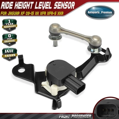Sensor de nivel de altura de conducción del pasajero delantero para Jaguar XF 09-15 XK XFR XFR-S XKR Foto 1 de 4