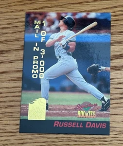 RUSSELL DAVIS 1994 Signature Rookies #S2 Hottest Prospect Redemption Promo /3000 - Picture 1 of 2