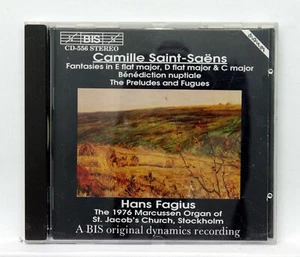 HANS FAGIUS - SAINT-SAENS organ works - BIS CD NM - Picture 1 of 2