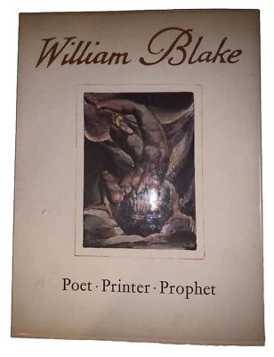 SIGNED by LESSING ROSENWALD, WILLIAM BLAKE, POET, PRINTER, PROPHET, FINE ART - Image 1 of 4