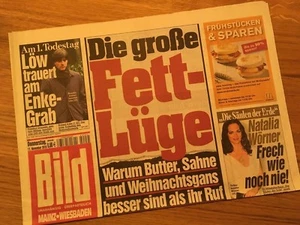 BILD Zeitung 11. November 2010 / 11. / 11.11.2010 / Robert Enke Joachim Löw  - Picture 1 of 1
