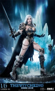 Modellino action figure LSZG Studio WOW Female Lich King scala 1/6 edizione Deluxe - Foto 1 di 18