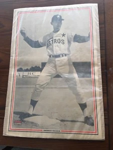 Denis Menke Houston Astros Sports Illustre Illustrated Bancroft Iowa Dennis RARE - Picture 1 of 6
