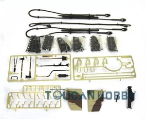 Henglong German King Tiger 1/16 Scale RC Tank 3888A Decorate Plastic Parts Bag - Picture 1 of 1