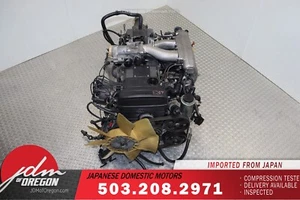 JDM 2JZ-GE TOYOTA ARISTO SUPRA GS300 3.0L N/A NON VVTI REAR SUMP ENGINE W/ AT - Picture 1 of 12