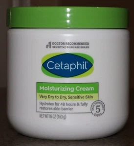 Neu/Versiegelt Cetaphil Feuchtigkeitscreme 16oz Tube - Bild 1 von 7