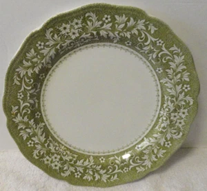 ROYAL STAFFORDSHIRE DINNER PLATE Sherwood Ironstone by J&G Meakin abt 10 1/2 in - Picture 1 of 2