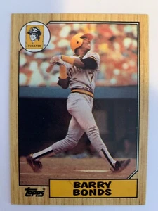 Topps Barry Bonds #320 1987 radiocontrol novato Piratas de Pittsburgh - Imagen 1 de 4