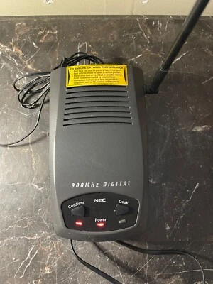 DTH-4R-2(BK) NEC Electra Elite Dterm Cordless Lite II STOCK # 730087 Transponder - Image 1 of 2