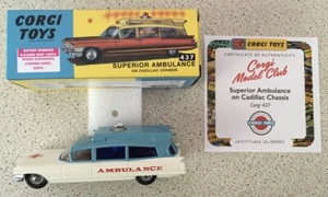 Corgi Toys Model Club 437 Superior Ambulance on Cadillac Chassis - 2022 Reissue, - Picture 1 of 9