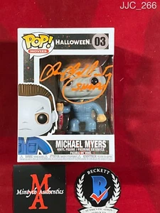 James Jude Courtney Firmado Michael Myers Funko Pop #03! ¡HALLOWEEN MATA! BECKETT - Imagen 1 de 5