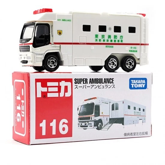 Tomica Diecast Model Car No116 - Super Ambulance - Image 1 of 1