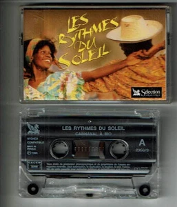 LES RHYTHMES DU SOLEIL K7 Audio Dolby CARNAVAL RIO SERENADES TROPICALES 23 Titel - Bild 1 von 3