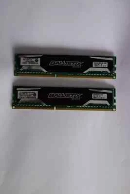 8GB Crucial Ballistix DDR3 1600Mhz 2 x 4GB Dimms - Image 1 of 2