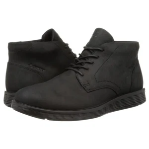ECCO Uomo S-Lite Hybrid GORE-TEX Impermeabile Chukk • Nero • Taglia 12-12,5 USA - Foto 1 di 10