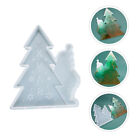 White Christmas Stencils Candle Molds Xmas Chocolate