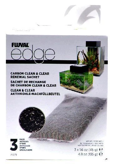 Aquarium, Fluval Edge Carbon Replacement Filter Media (3 count) - Image 1 of 1