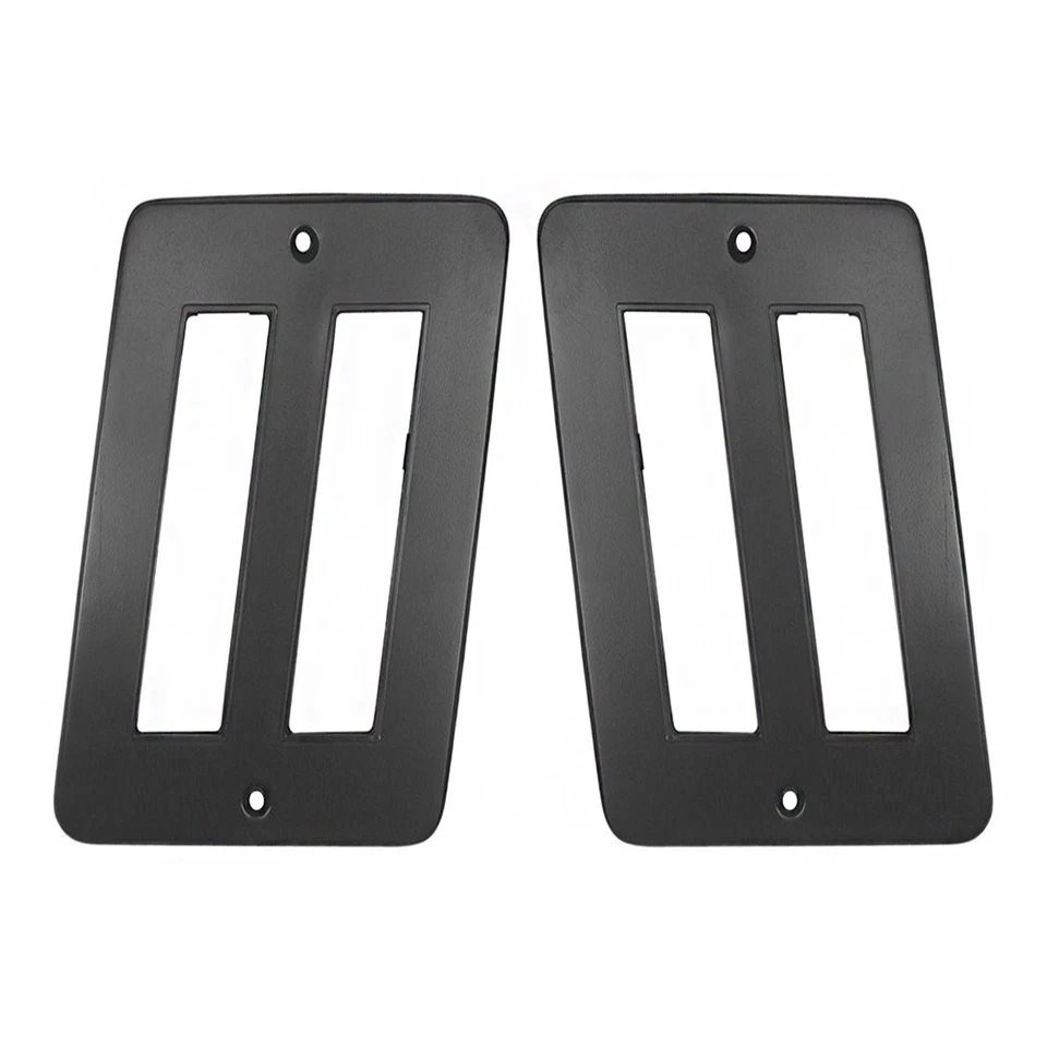 1973-77 Chevrolet El Camino Rear Side Marker Light Lamp Bezel - Pair - Image 1 of 1