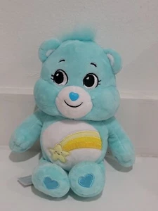 CARE BEARS - 11 ZOLL PLÜSCH - WUNSCHBÄR - WEICHES KUSCHELMATERIAL BLAU - Bild 1 von 13