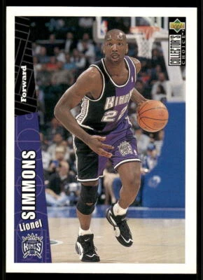 1996-97 Collector's Choice #323 Lionel Simmons - Image 1 of 2
