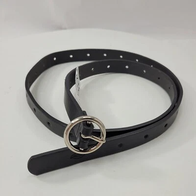Женский пояс с металлической пряжкой Dickies черный - Изображение 1 из 4