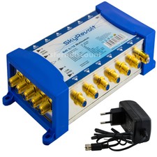 SAT Multischalter 5/12 digital 12 Teilnehmer Multiswitch TV verteiler HDTV UHD 