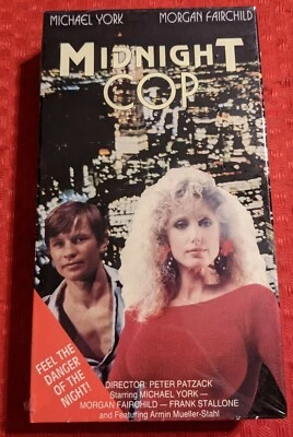 BRAND NEW Midnight Cop (VHS, 1988) Frank Stallone Morgan Fairchild Sealed OOP - Image 1 of 3