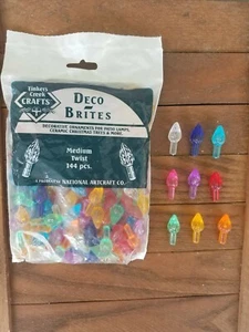 NOS! Vintage Multi-Colored Deco Brites Medium Twist 144 Pcs. - Picture 1 of 3