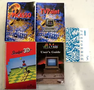 AMIGA Video Graphics Animation Manuals Picasso TVPaint 1000/3000/4000/1200/2000 - Picture 1 of 5