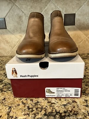 Hush Puppies Men's burwell Hayes Ankle Bootie Taupe 9.5 M US - Image 1 of 4