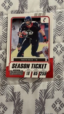 2021 Panini Contenders Draft Picks - Travis Kelce #28 - Image 1 of 2